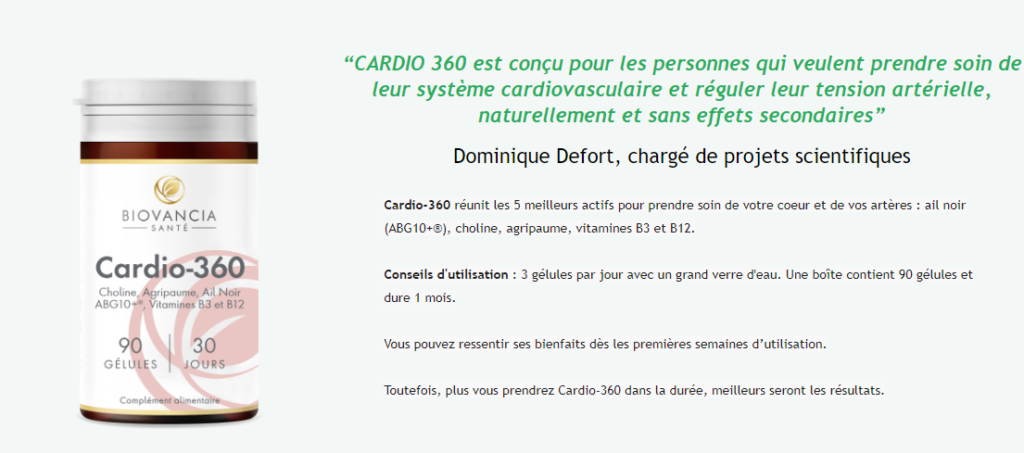 cardio-360 biovancia